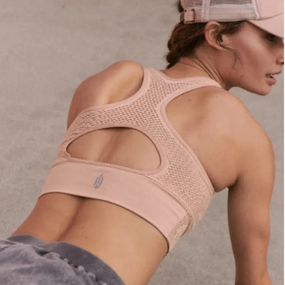 FP Movement Every Single Time Floral Bra in Desert Rose NWOT